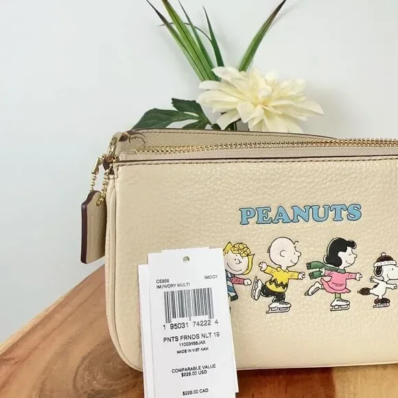 NWT Coach X Peanuts Nolita 19 With Snoopy And Friends Motif - Picture 7 of 11